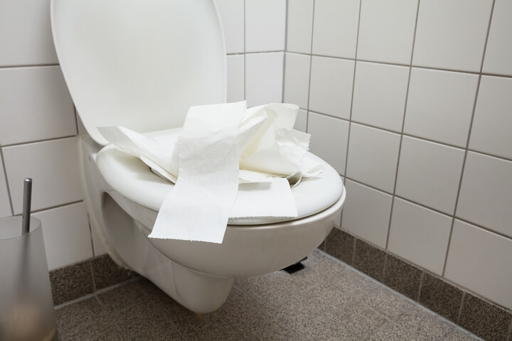 Why Does Toilet Paper Clog the Toilet?