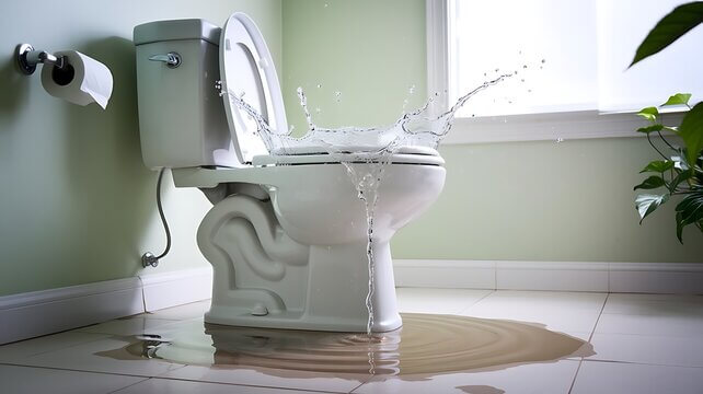 What to Do When the Toilet Is Overflowing